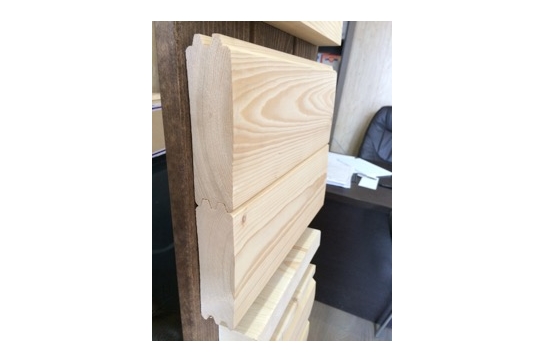 Bardage Mélèze Volige 21 x 125 utile 