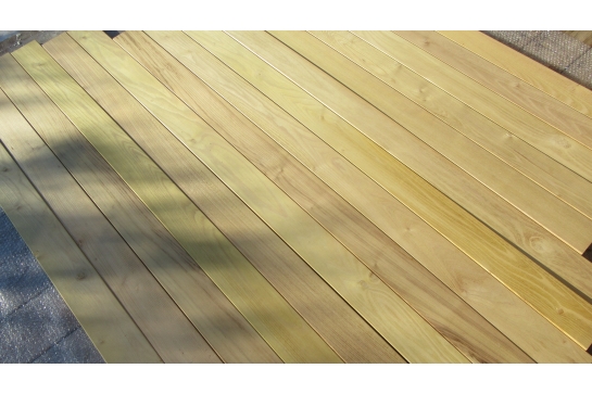 Terrasse Acacia Robinier 21*100 en 1,20m-1,60m-2,00m