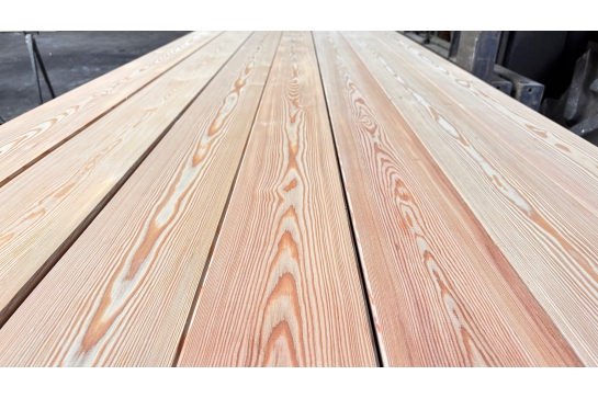 Lames de Terrasse mélèze de Sibérie 28*145 en 4 m  qualité select