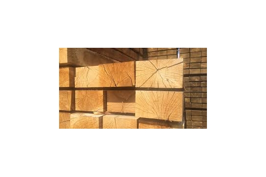 Traverse paysagère en Chêne de 120x200x1600mm